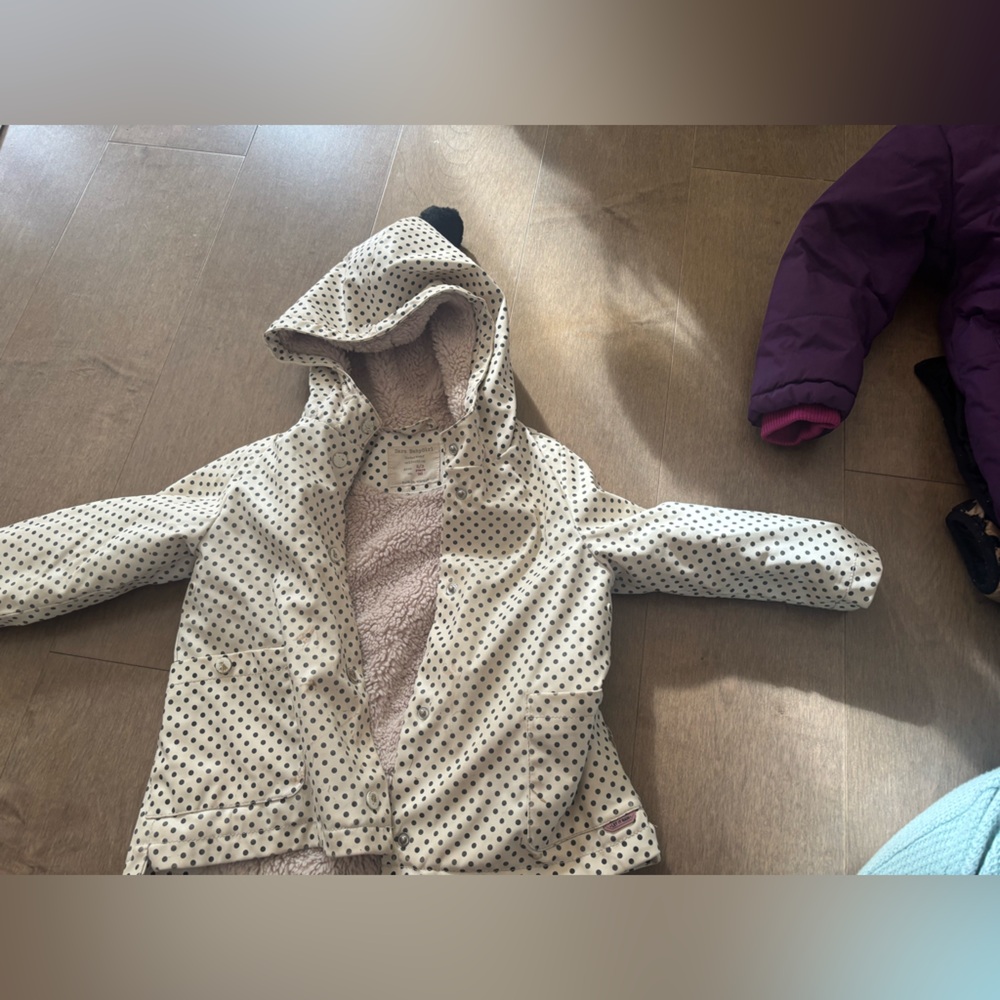 ZARA 2-3T fleece lined jacket